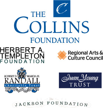 The Portland’5 Foundation is supported with grants from The Collins Foundation, Herbert A. Templeton, Regional Arts and Culture Council, Randall Charitable Trust, Juan Young Trust, Jackson Foundation