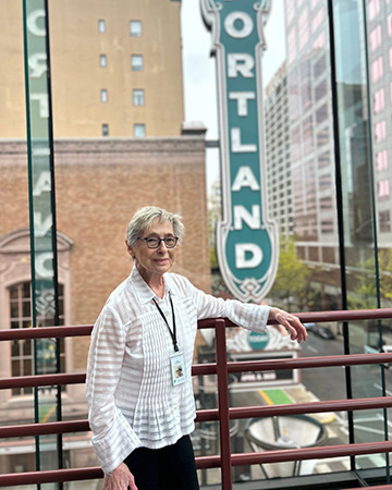 Photo of Portland'5 volunteer Elaine Winters