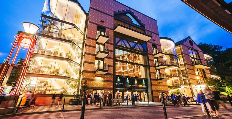 Hatfield Hall and Main Street. Photo credit: Jason Quigley