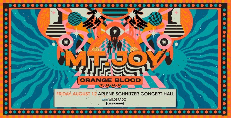 Mt. Joy Orange Blood Tour art image | Live Nation MT. JOY Orange Blood Tour | with Wilderado Friday, August 12, 2022, 8:00pm Playing at: Arlene Schnitzer Concert Hall