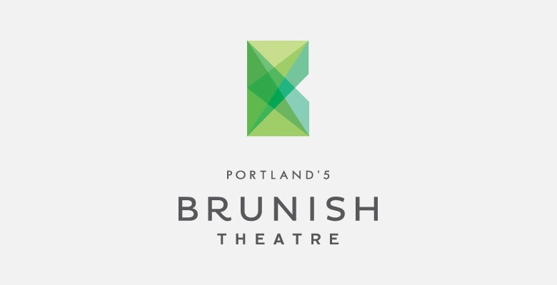 The Portland'5 Brunish Theatre logo