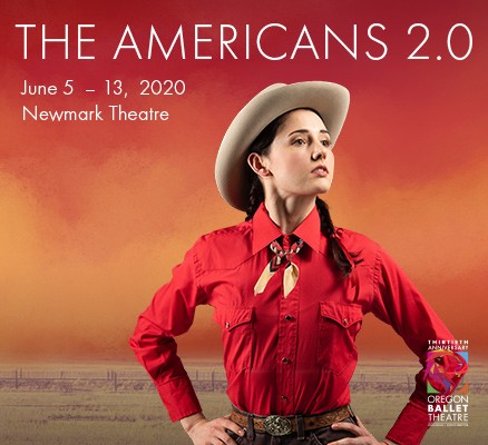 Oregon Ballet Theatre | The Americans 2.0 | Photo of dancer in western attire