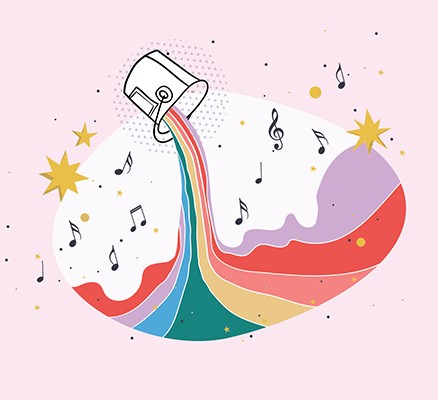 Photos of Over the Rainbow @ kids'music