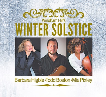 Windham Hill's Winter Solstice photo w/ Barbara Higbie, Todd Boston, Mia Pixley