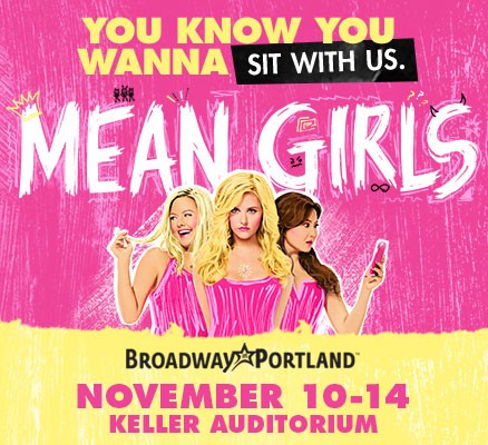 MEAN GIRLS show art image