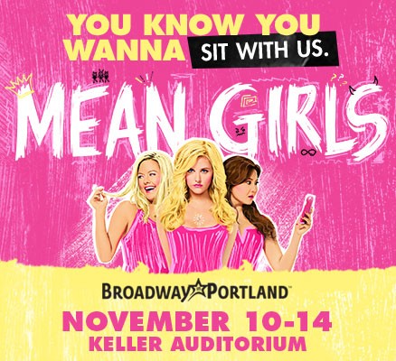 MEAN GIRLS show art image