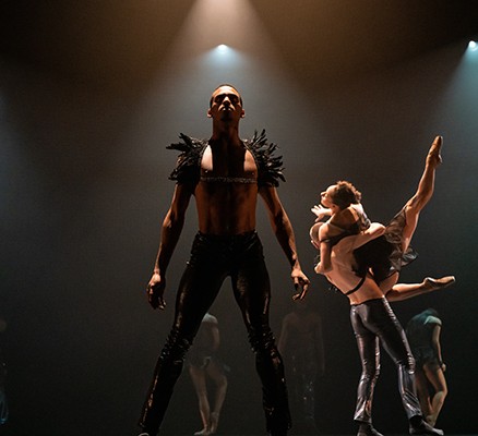 Complexions photo: Jared Brunson, Larissa Gerszke - Love Rocks - Photo by Steven Pisano