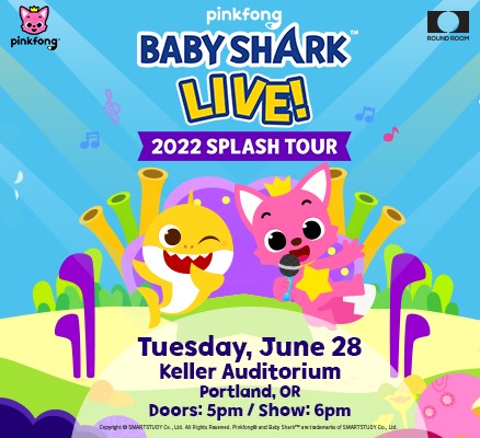 Baby Shark Live! 2022 Splash Tour art