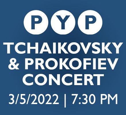 PYP: Tchaikovsky & Prokofiev text/image - Photo of pianist Michael Gu