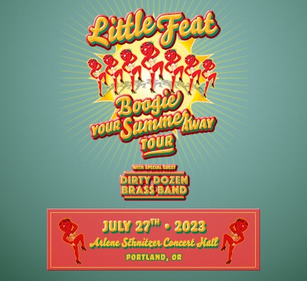 Little Feat Boogie Your Summer Away Tour image