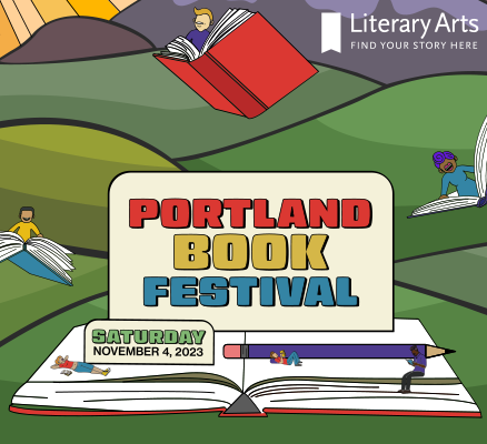 Portland Book Festival logo image