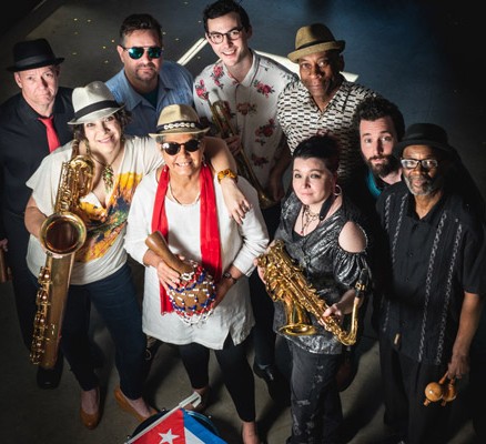 Melao De Cuba Orchestra group photo
