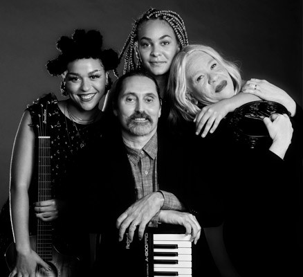 The Steel Family Band group photo