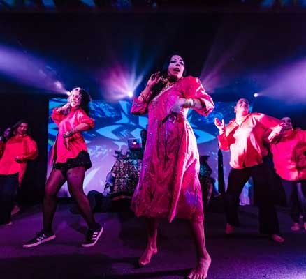 DJ Anjali + The Incredible Kid featuring The Gulabi Gang Dancers
