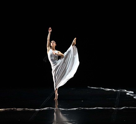Photo of dancer in pose