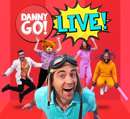 A photo of the cast of Danny Go! with Danny front and center in the image