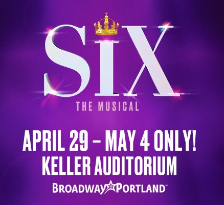 SIX title art with a crown replacing the dot in the "i"