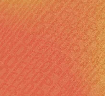 Image of orange colored pattern