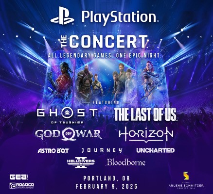 Playstation | The Concert image of various video game characters