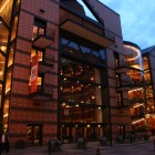 Antoinette Hatfield Hall (Main Street exterior). Photo credit: Jim Lykins