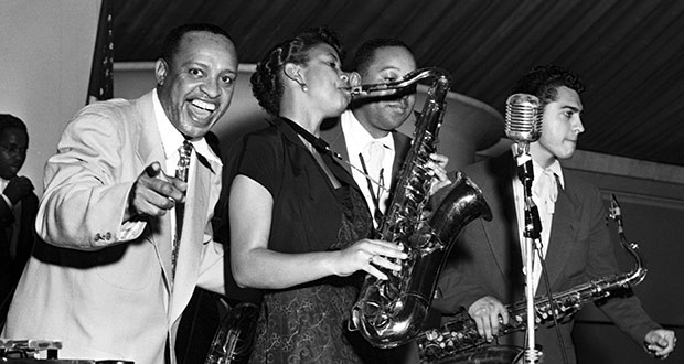 'We Had Jazz' Photo: Lionel Hampton, Rosetta Perry. Photo by Carl Henniger