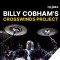 Photo of Billy Cobham sitting behind and playing drums