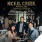 Nickel Creek image with photo of band and info in text