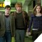 Image of scene from Harry Potter (Harry, Ron, and Hermione standing together)