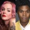 Photo of Storm Large (left) and Jimmie Herrod (right)