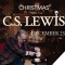 Christmas with C.S. Lewis image: actor David Payne as C.S. Lewis, pouring tea
