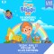 Blippi art image with tour info in text