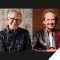 Side by side photos of Bob James and Lee Ritenour