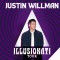 Photo of Justin Willman with text: Justin Willman Illusionati Tour