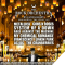Compilation photo of a ghostly symphony conductor surrounded by candles with text reading The Rock Orchestra by Candlelight