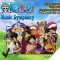 animated graphic with nine iconic anime characters with green grass and blue sky