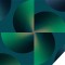 Image of green and blue geometric shapes