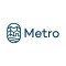 METRO logo navy